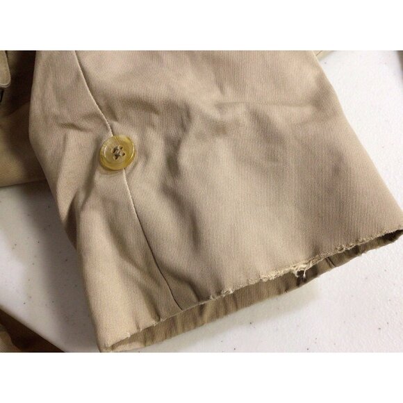 Burberrys Trench Coat Made in England Womens Small - Picture 10 of 14